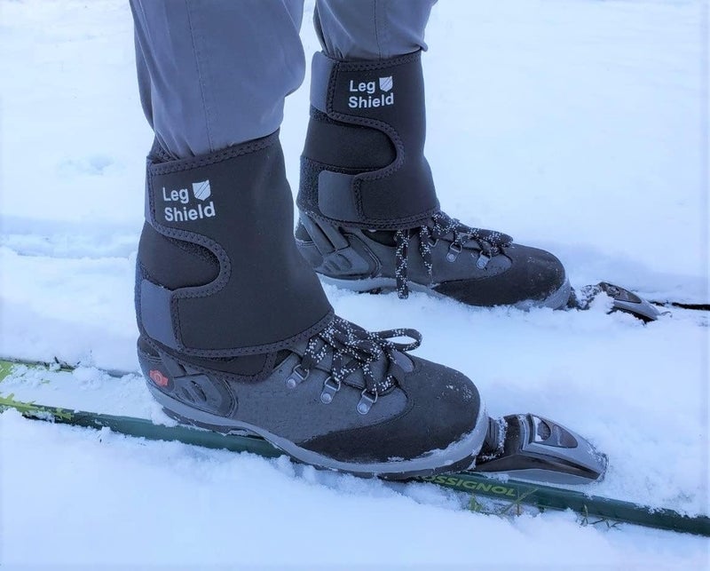 Leg Shield Low Gaiters - Hook & Loop Design for Easy On/Off - Neoprene Leg Gaiters for Hiking, Cross Country Skiing, Yard Work - Comfortable, Snug Fit (Pair) - Image 4